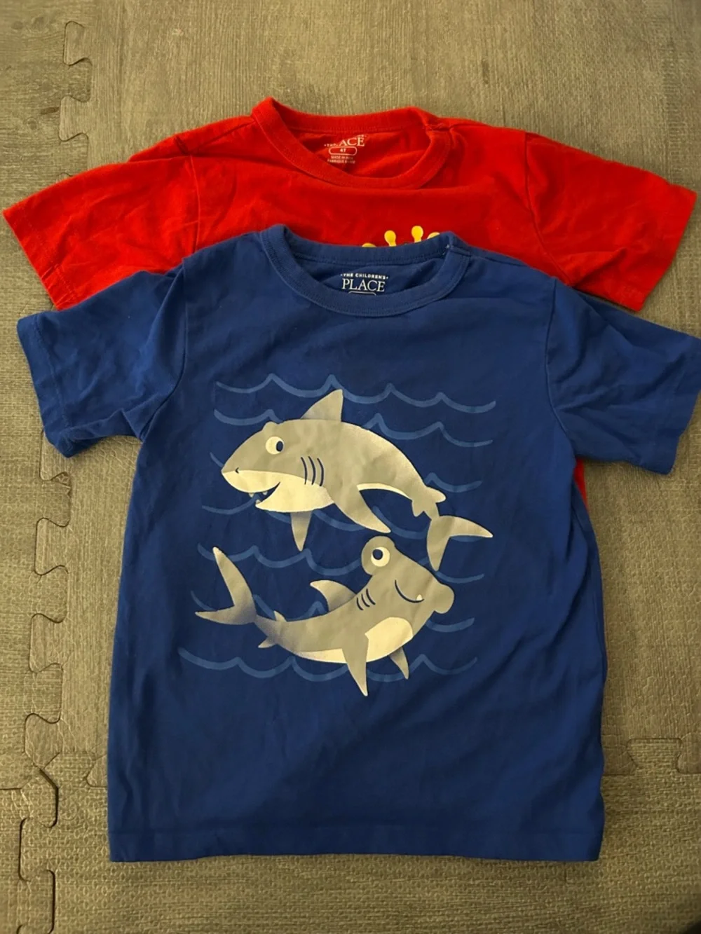 2 Graphic Tees. The Children's Place. Size 4T